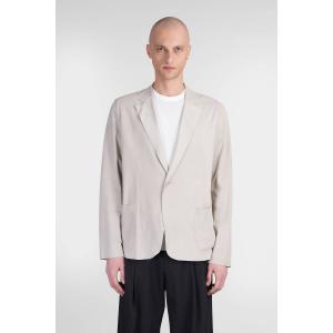 Giacca in Pelle  in Pelle Grigia