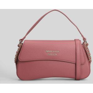 Borsa a spalla Bouncy Bag in ecopelle Rosa