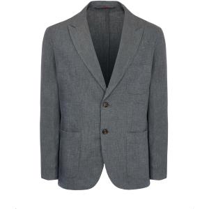 Giacca sportiva grigia military