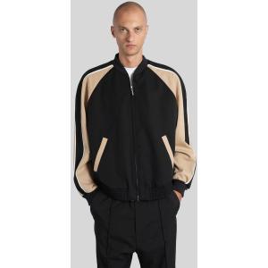 Giacca Bomber  in Lana Nera