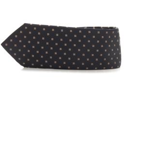 BOSS Cravatta Nero Poliestere Uomo