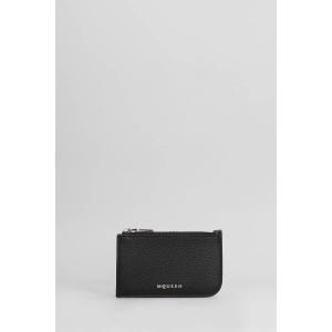 Portafoglio Sling in Pelle Nera