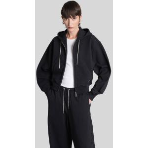 Felpa in Cotone Nero