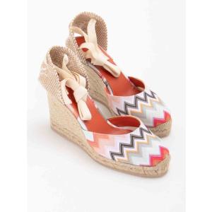 Sandali Con Stampa Geometrica Fantasia Missoni Fantasia e Rigato Taglia 37 Missoni  Taglia 37