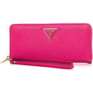 Guess Portafoglio zip around laurel  Fucsia Poliuretano Donna