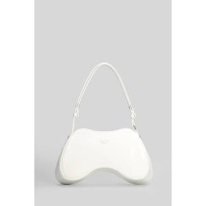 Borsa a spalla Play shoulder in Pelle Bianca
