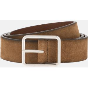 Boggi, Cintura Casual In Pelle Scamosciata, Uomo, Marrone, Taglia: 100