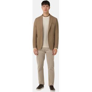 Boggi, Giacca Diagonale Effetto Lana, Donna, Taupe, Taglia: 46