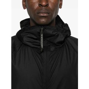 Giacca Imbottita Con Cappuccio C.p. Company Nero Taglia L C.p. Company  Taglia L