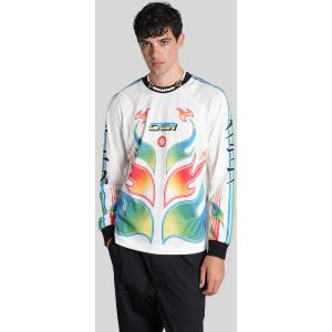 T-Shirt in Poliestere Bianca