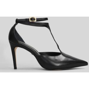 Decollete  in Pelle Nera