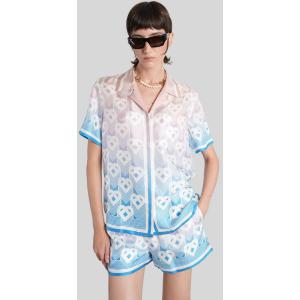 Camicia  in Seta Multicolor