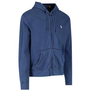 Felpa Zip Logo Polo Ralph Lauren Blu Taglia S Polo Ralph Lauren  Taglia S