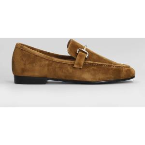 Mocassini  in Camoscio Cuoio naturale