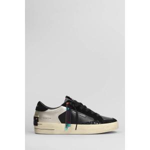 Sneakers Sk8 Deluxe in Pelle Nera