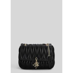 Borsa a spalla Sissy 33 in ecopelle Nera