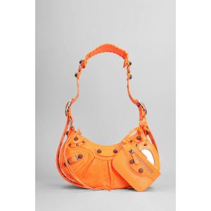 Borsa a spalla Le cagole xs in Pelle Arancione