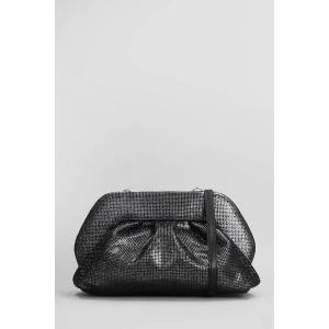 Pochette Tia Strass in ecopelle Nera