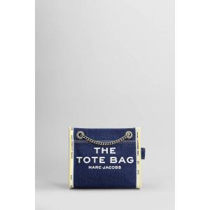 Tote The crossbody tote in denim Blu