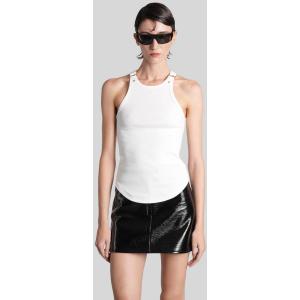 Canotta  in Cotone Bianco