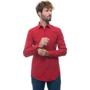 BOSS Camicia classica da uomo Rosso  Uomo