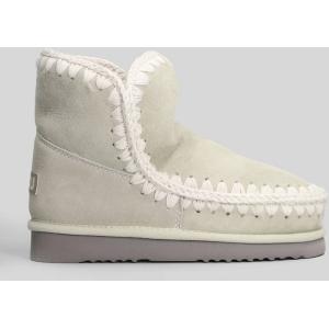 tronchetti tacco basso Eskimo 18 in Camoscio Grigio