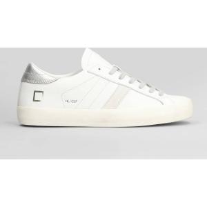 Sneakers Hill Low Calf in Pelle Bianca