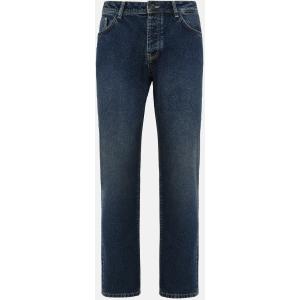 Boggi, Jeans In Denim Elasticizzato Blu Scuro, Uomo, Blu Scuro, Taglia: 30