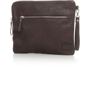 The Jack Leathers Pochette in pelle Testa di moro Pelle Uomo