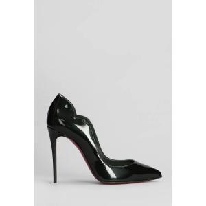 Decollete Hot chick 100 in Vernice Verde