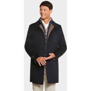 Cappotto con gilet in misto lana e cashmere