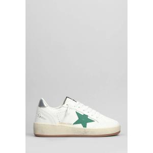 Sneakers Ball Star 2 in Pelle Bianca