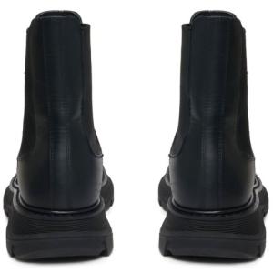 Stivaletti Chelsea In Pelle Alexander Mcqueen Nero Taglia 40 Alexander Mcqueen  Taglia 40