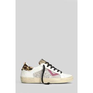 Sneakers Suprime in Pelle Bianca