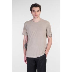 T-Shirt  in Cotone egiziiano nylon recycled Verde
