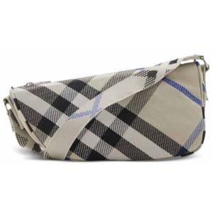 Borsa A Tracolla Piccola Con Scudo Burberry Verde Taglia onesize Burberry Taglia onesize