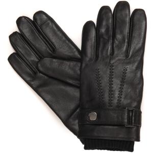 BOSS Guanti in pelle T.HERLOCK-TT Nero Pelle Uomo