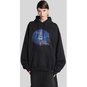 Felpa in Cotone Nero