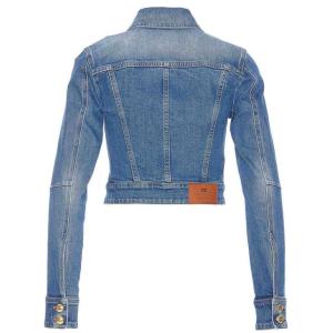Giacca Di Jeans Elisabetta Franchi Blu Taglia 44 Elisabetta Franchi  Taglia 44