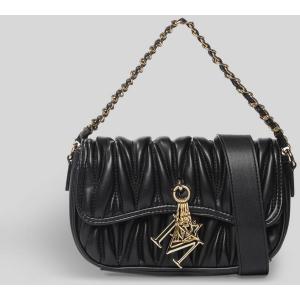 Borsa a spalla Sissy 36 in ecopelle Nera