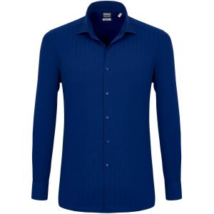 Camicia trendy blue rigata francese
