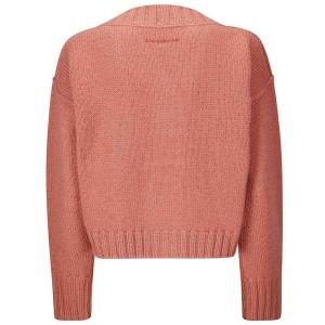 Cardigan Sfrangiato Acne Studios Rosa e Viola Taglia XS Acne Studios Taglia XS