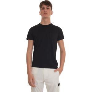 Save the Duck T-shirt girocollo CHICAGO Nero Nylon Uomo