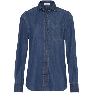 Camicia denim con dettaglio