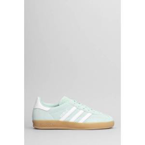 Sneakers Gazelle Indoor in Camoscio Verde