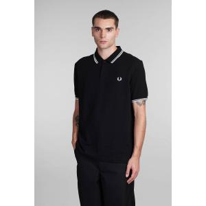 Polo  in Cotone Nero