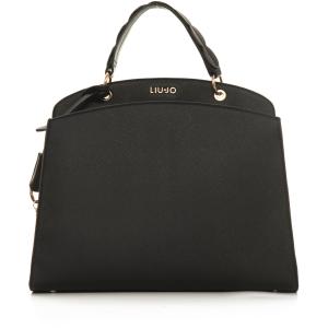 Liu Jo Borsa grande Nero Poliuretano Donna