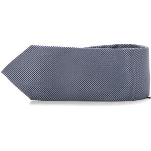 BOSS Cravatta Blu Seta Uomo