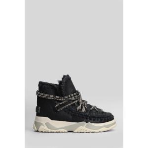 Sneakers Trainer 02 scoubidoo in Pelle Nera