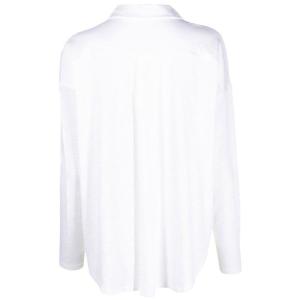 Camicia Di Lino Majestic Filatures Bianco Taglia 3 Majestic Filatures  Taglia 3